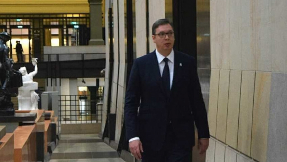 Aleksandar Vučić u Parizu