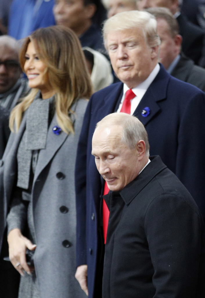 Donald Tramp i Vladimir Putin 