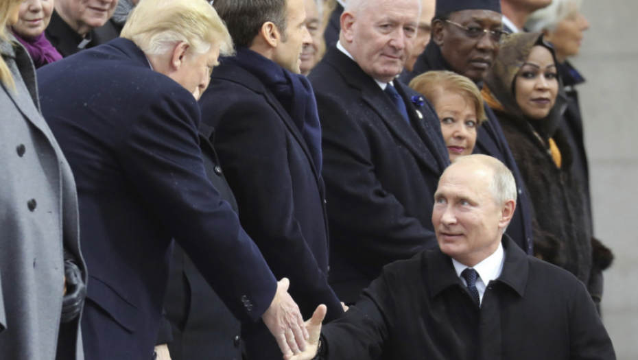 Donald Tramp i Vladimir Putin 