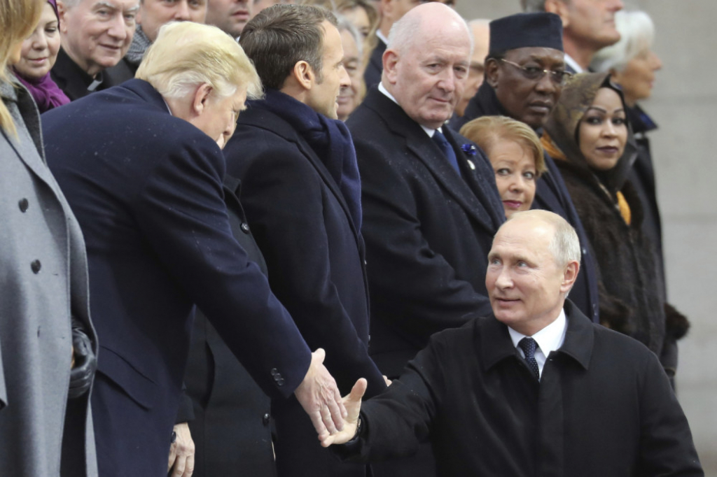 Donald Tramp i Vladimir Putin 