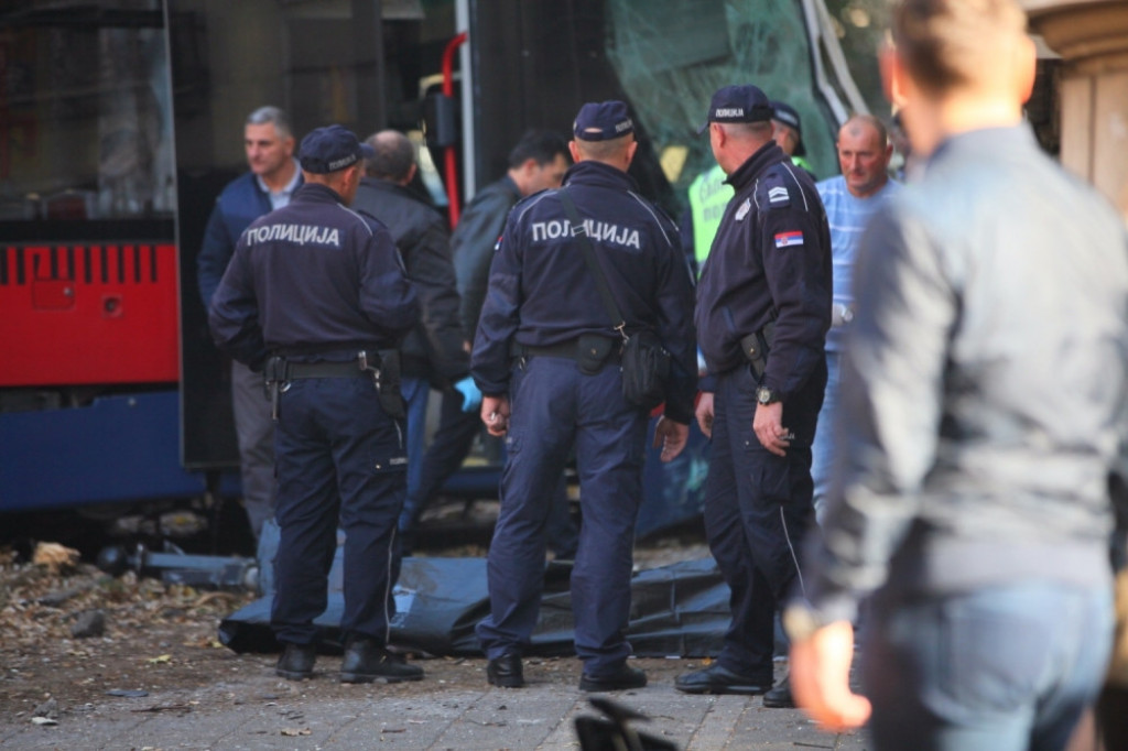 Udes u Beogradu, policija