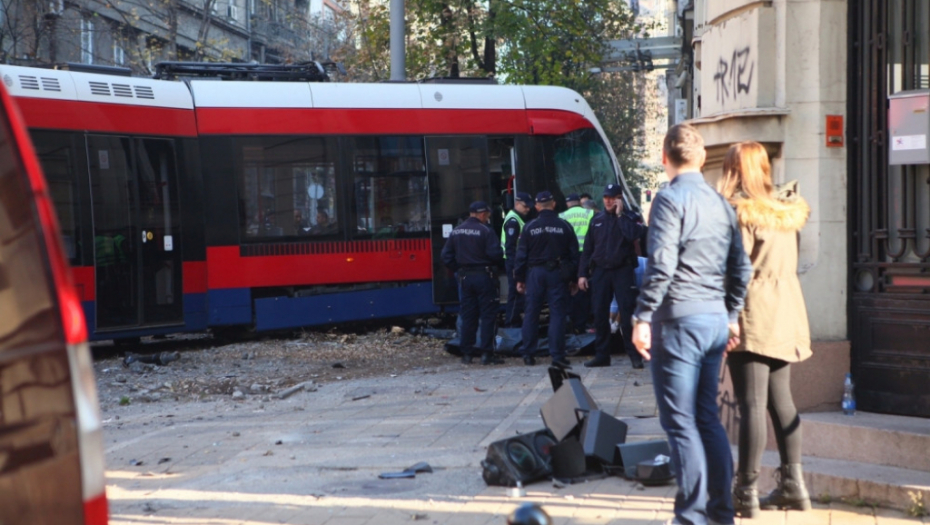 Udes u Beogradu, policija