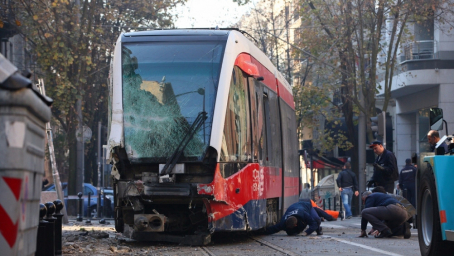Udes u Beogradu, policija