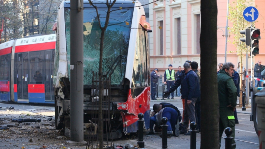 Udes u Beogradu, policija