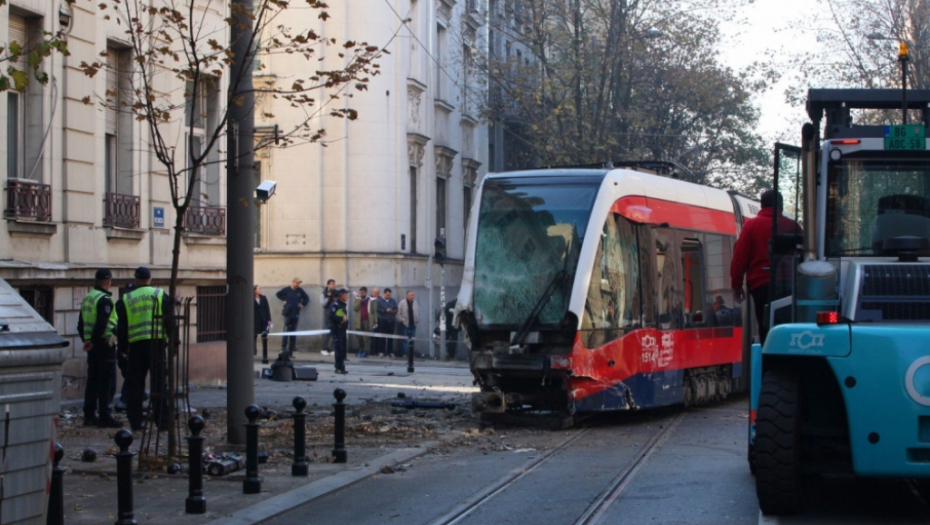 Udes u Beogradu, policija