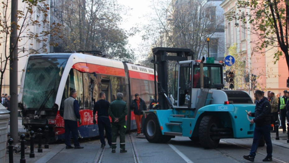 Udes u Beogradu, policija