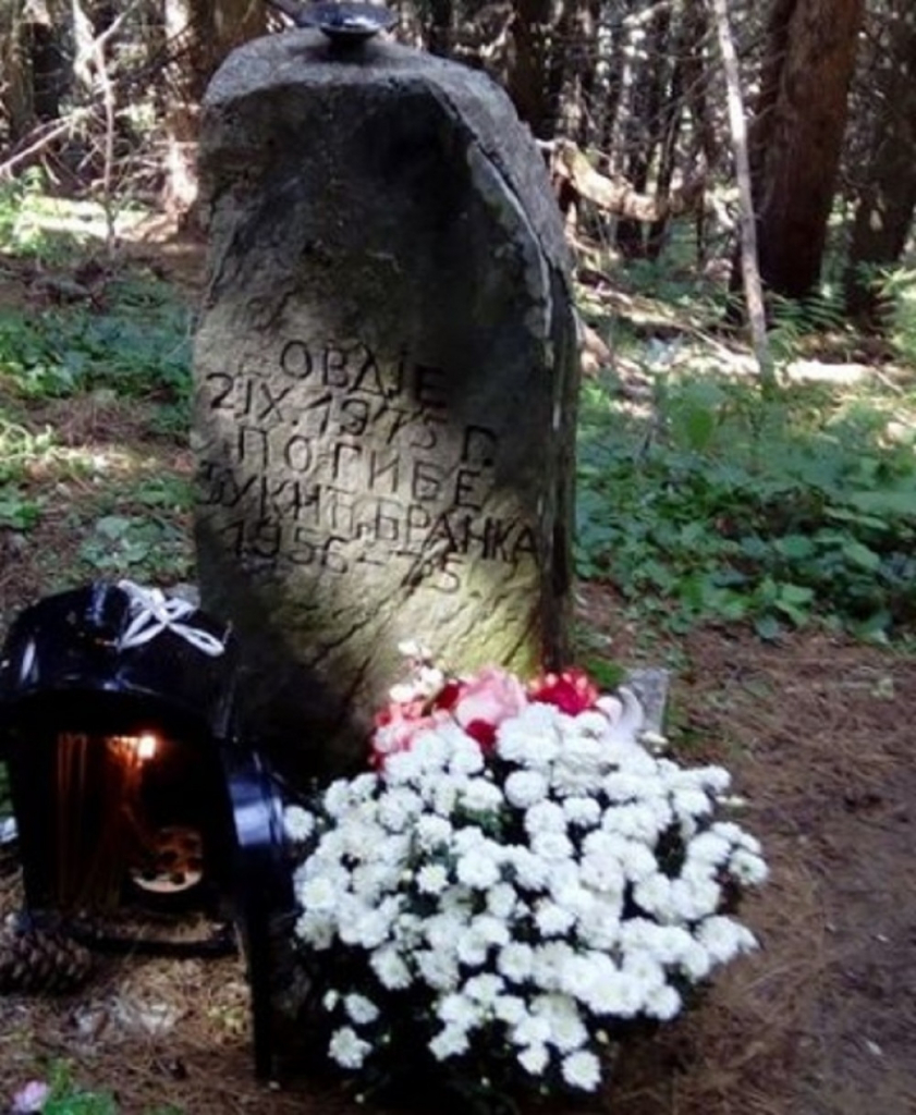 Mesto gde je poginula Branka Đukić
