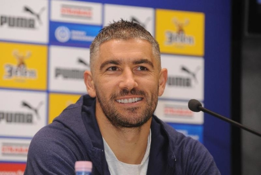 Aleksandar Kolarov na pres konferenciji