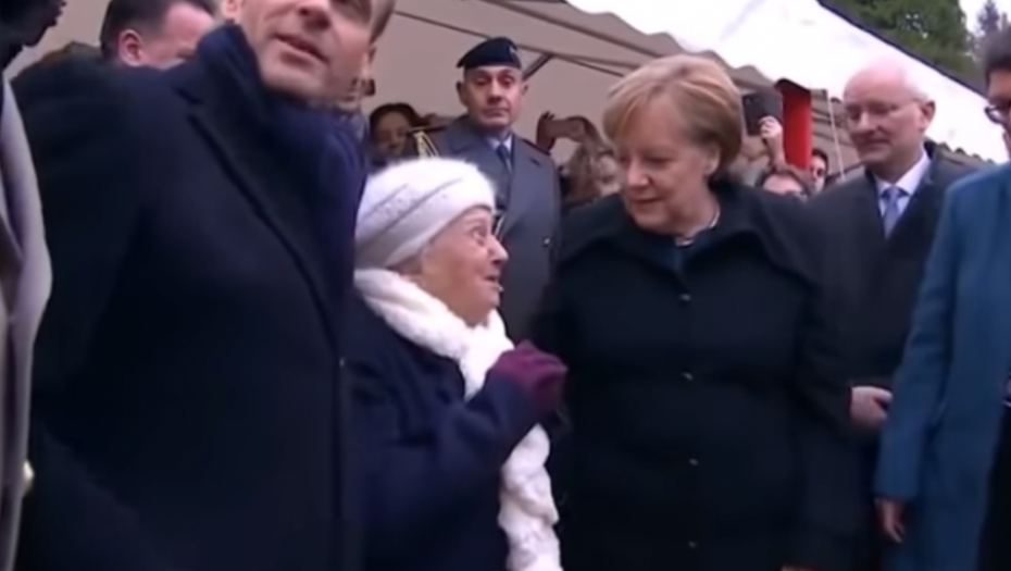 Emanuel Makron, Angela Merkel