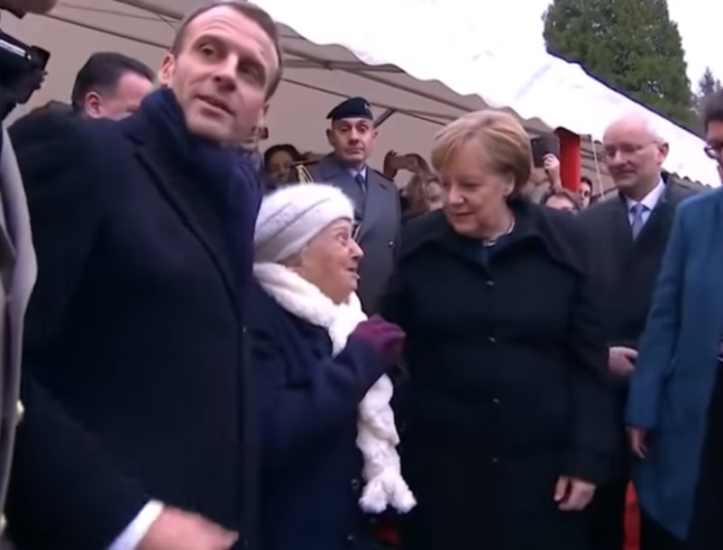 Emanuel Makron, Angela Merkel