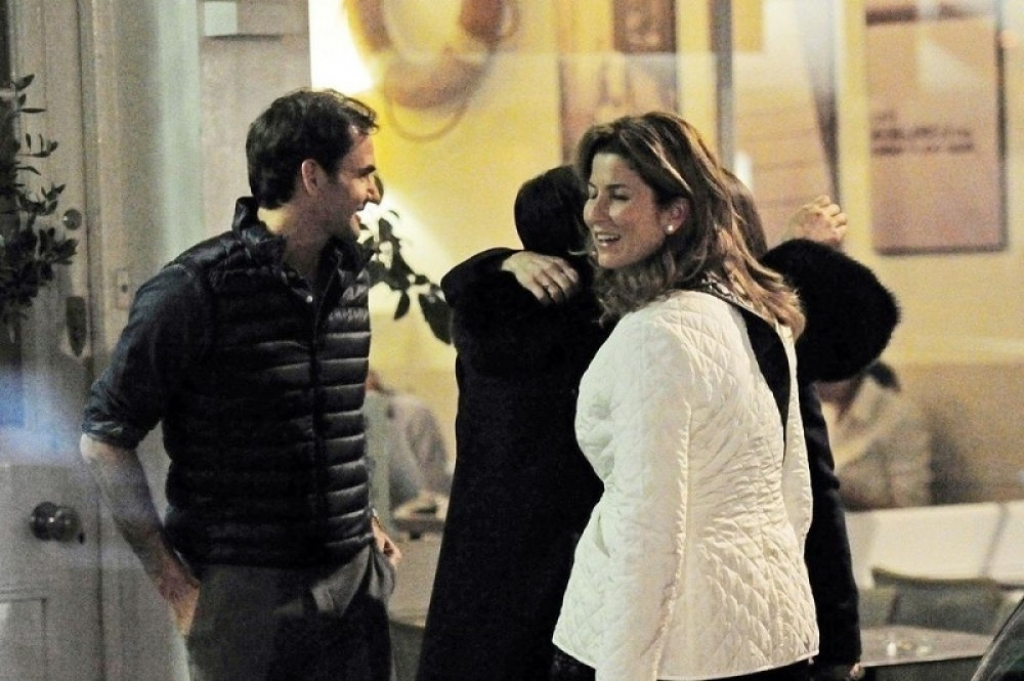 Rodžer Federer sa suprugom Mirkom