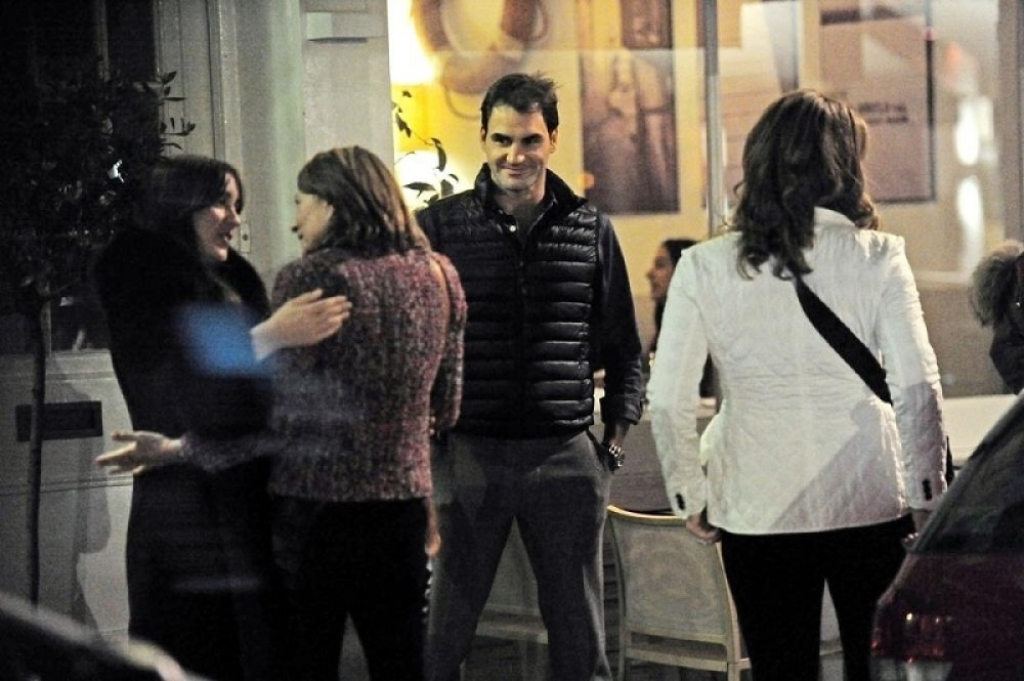 Rodžer Federer sa suprugom Mirkom