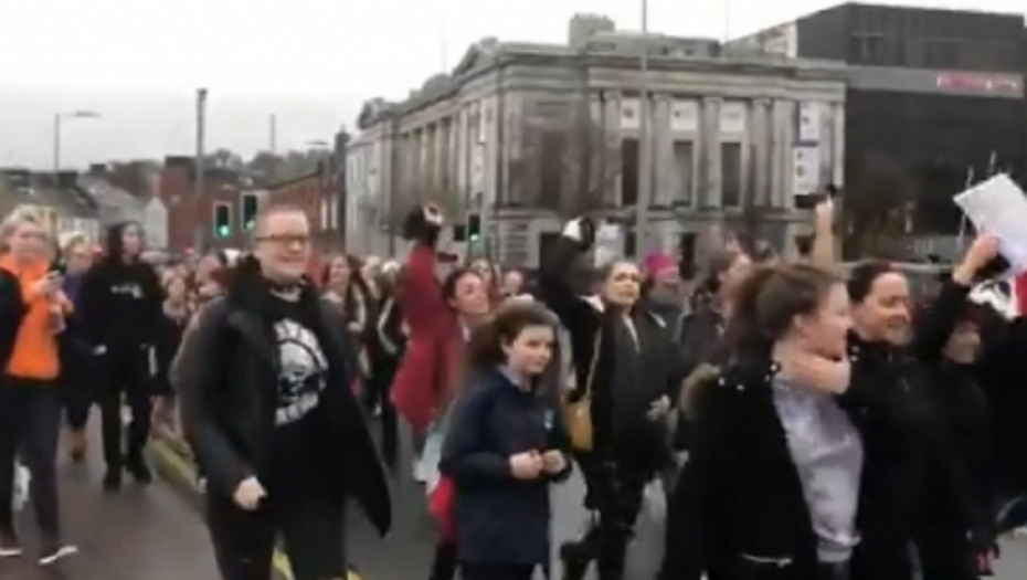 Protest u Irskoj