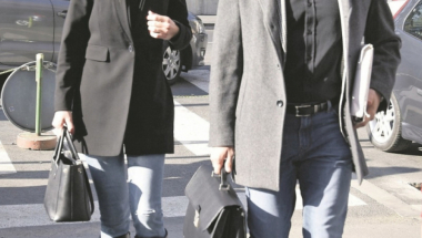 Maja Adrovac i advokat Dalibor Katančević