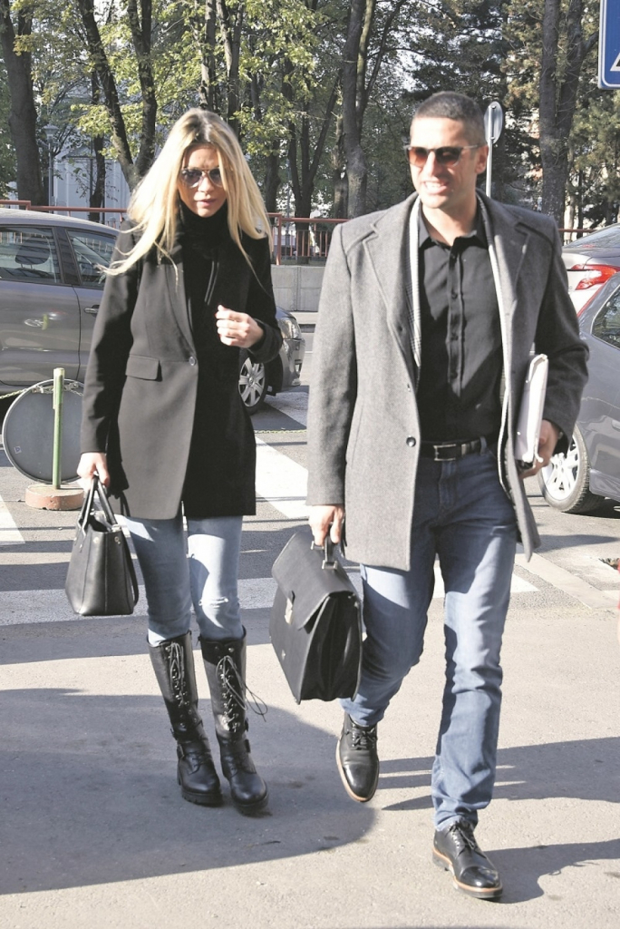 Maja Adrovac i advokat Dalibor Katančević