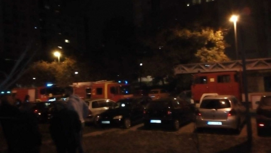 Požar na Novom Beogradu