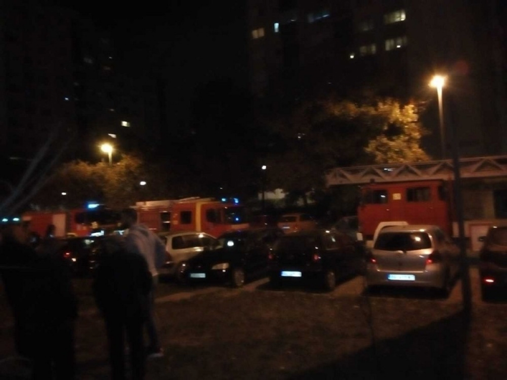 Požar na Novom Beogradu