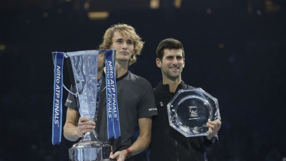 Aleksandar Zverev i Novak Đoković