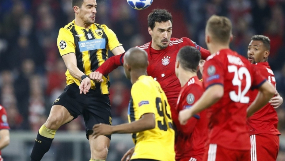 AEK - Bajern, Liga šampiona