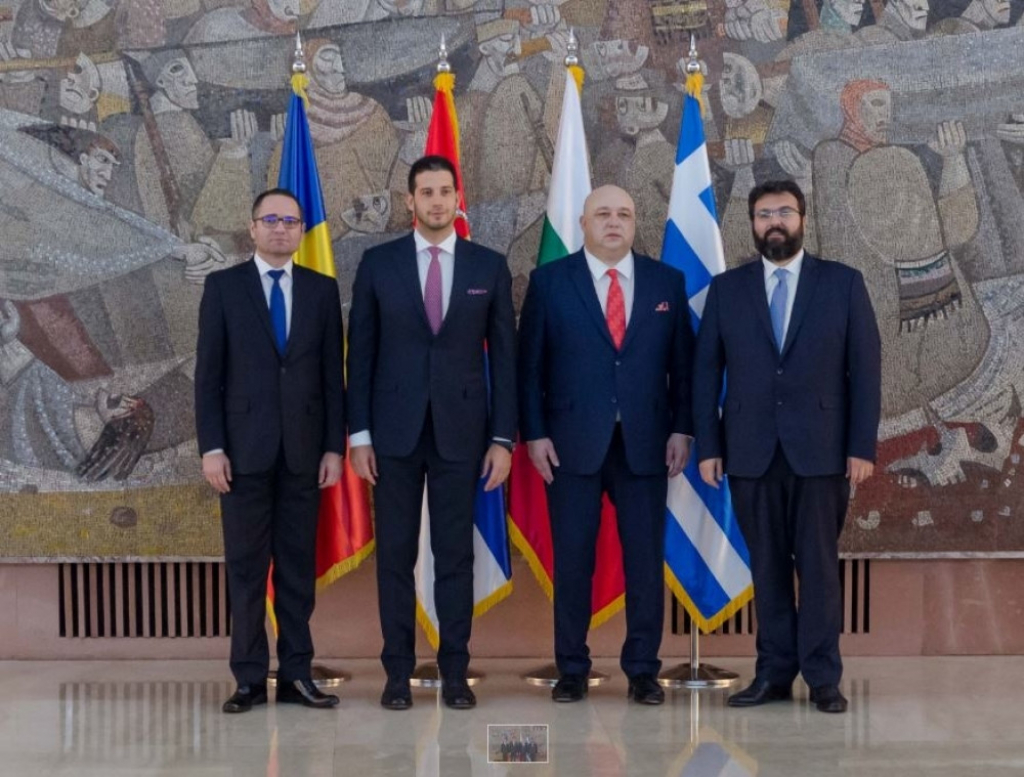 Vanja Udovičić, Ministar sporta i omladine sa kolegama