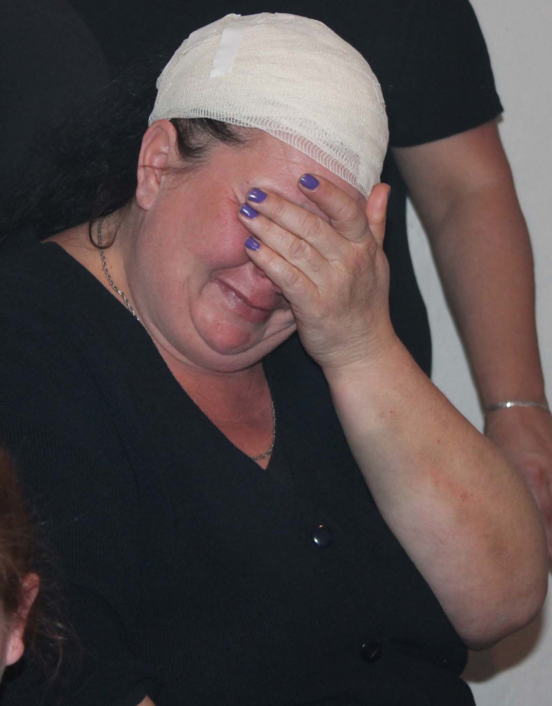 Violeta plače za suprugom