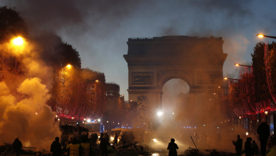 Demonstracije u Parizu, Pariz, neredi, protesti 
