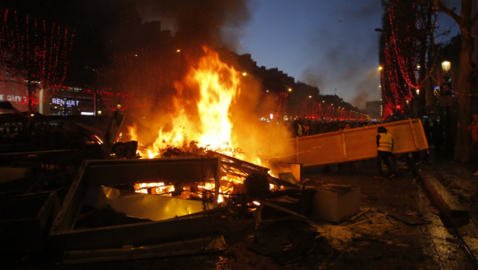 Demonstracije u Parizu, Pariz, neredi, protesti 