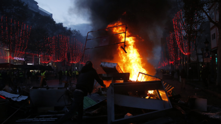 Demonstracije u Parizu, Pariz, neredi, protesti 