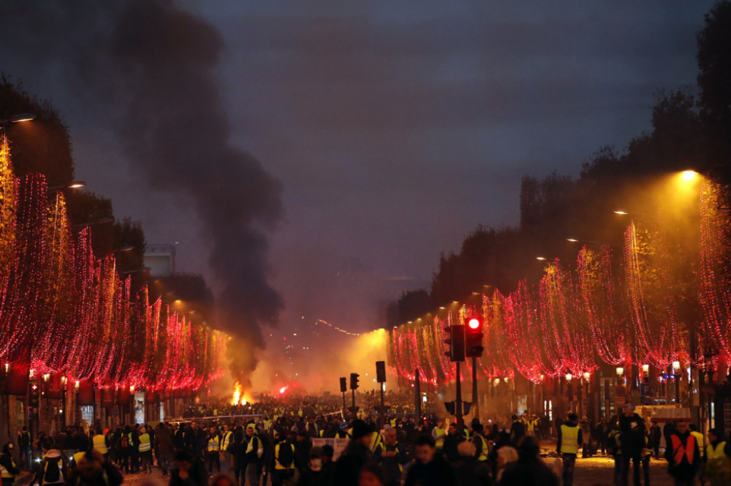 Demonstracije u Parizu, Pariz, neredi, protesti 