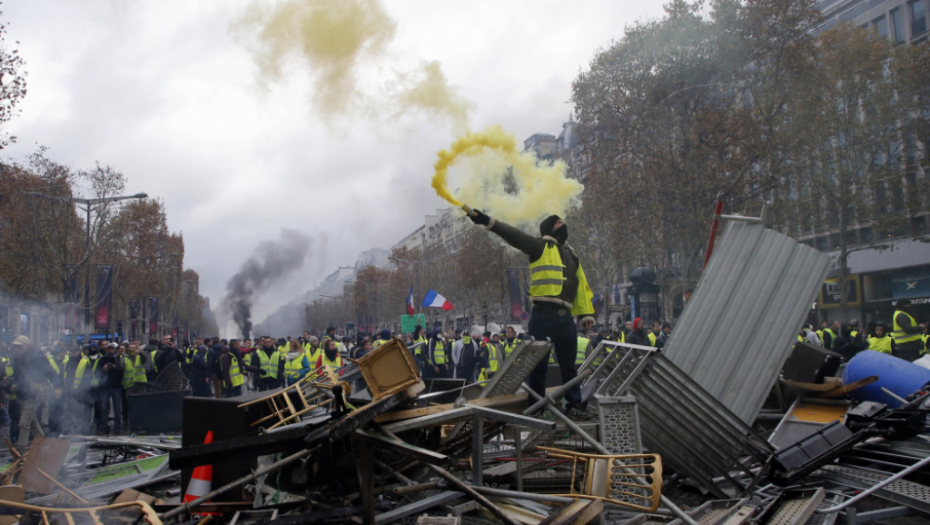 Demonstracije u Parizu, Pariz, neredi, protesti 