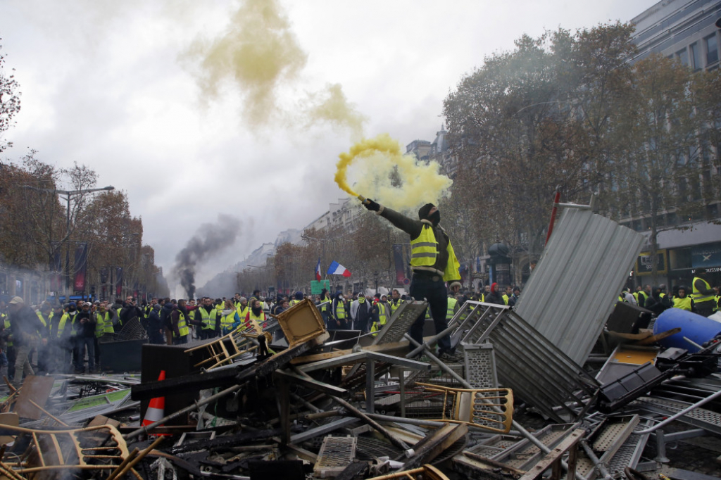 Demonstracije u Parizu, Pariz, neredi, protesti 