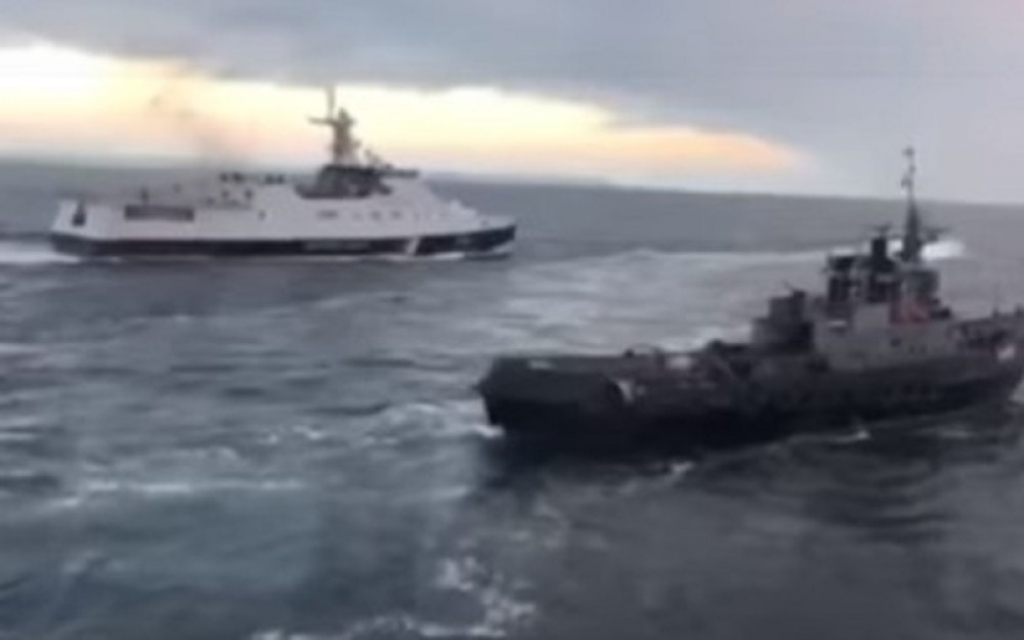 Kerčki moreuz, Krim, ruski prodovi presreću ukrajinske