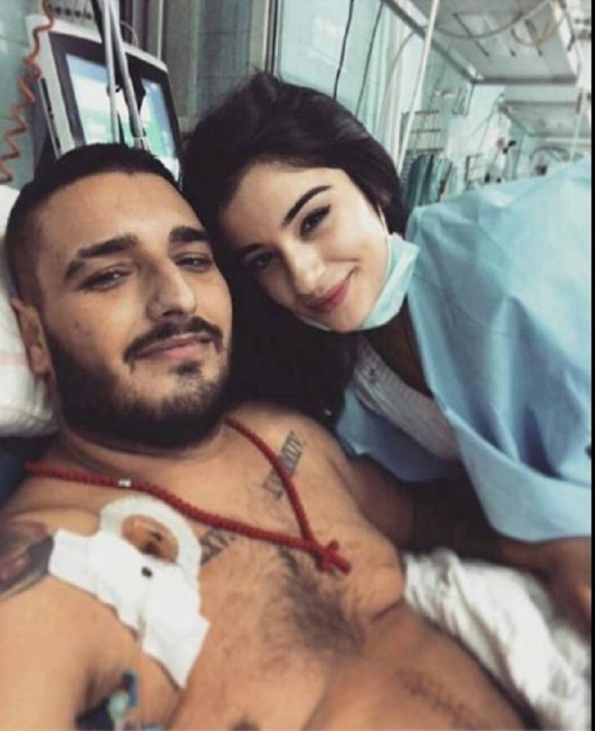 Darko Lazić, bolnica, Marina