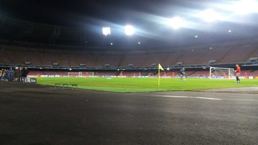 &sbquo;Fudbaleri Crvene zvezde na treningu u Napulju