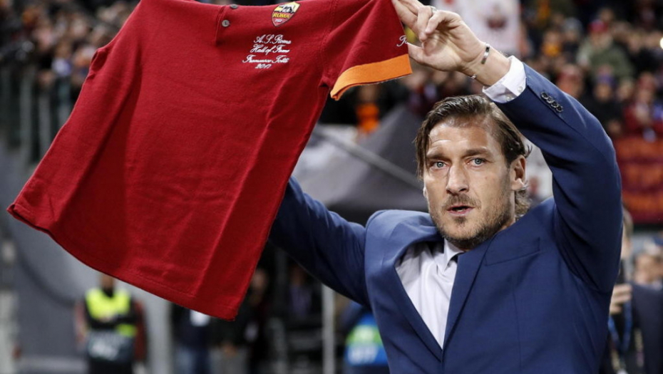 Frančesko Toti u &quot;Kući slavnih&quot; Rome