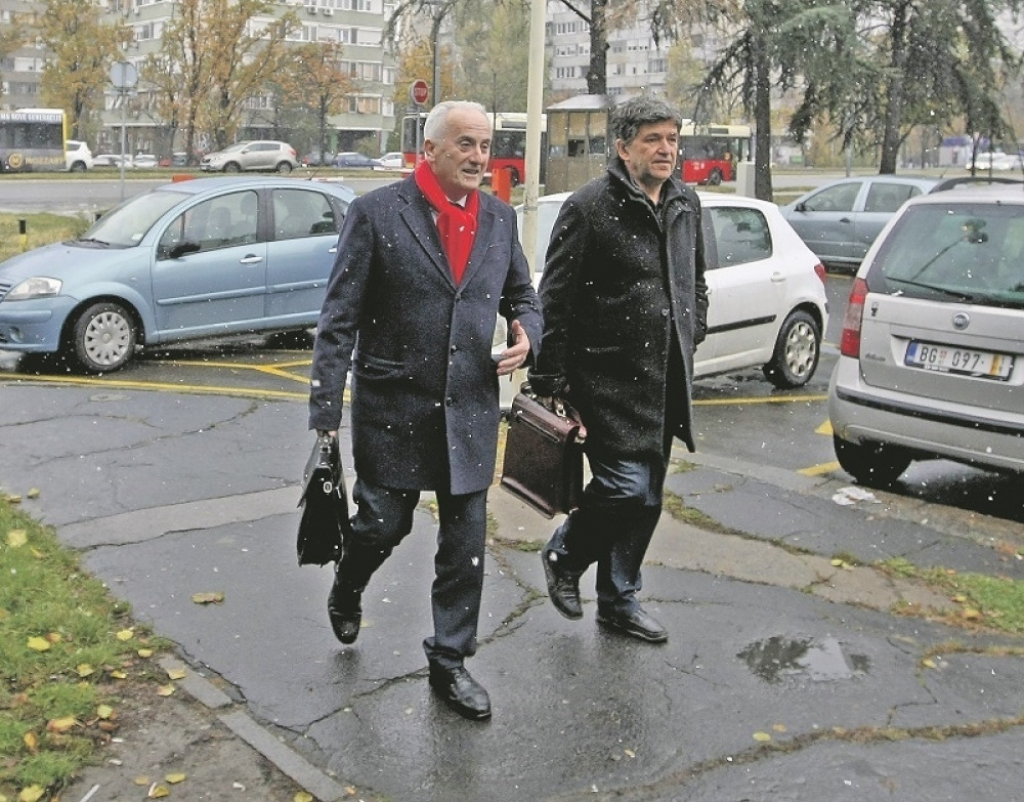 Advokat Veselin Cerović i Sava Šaronjić