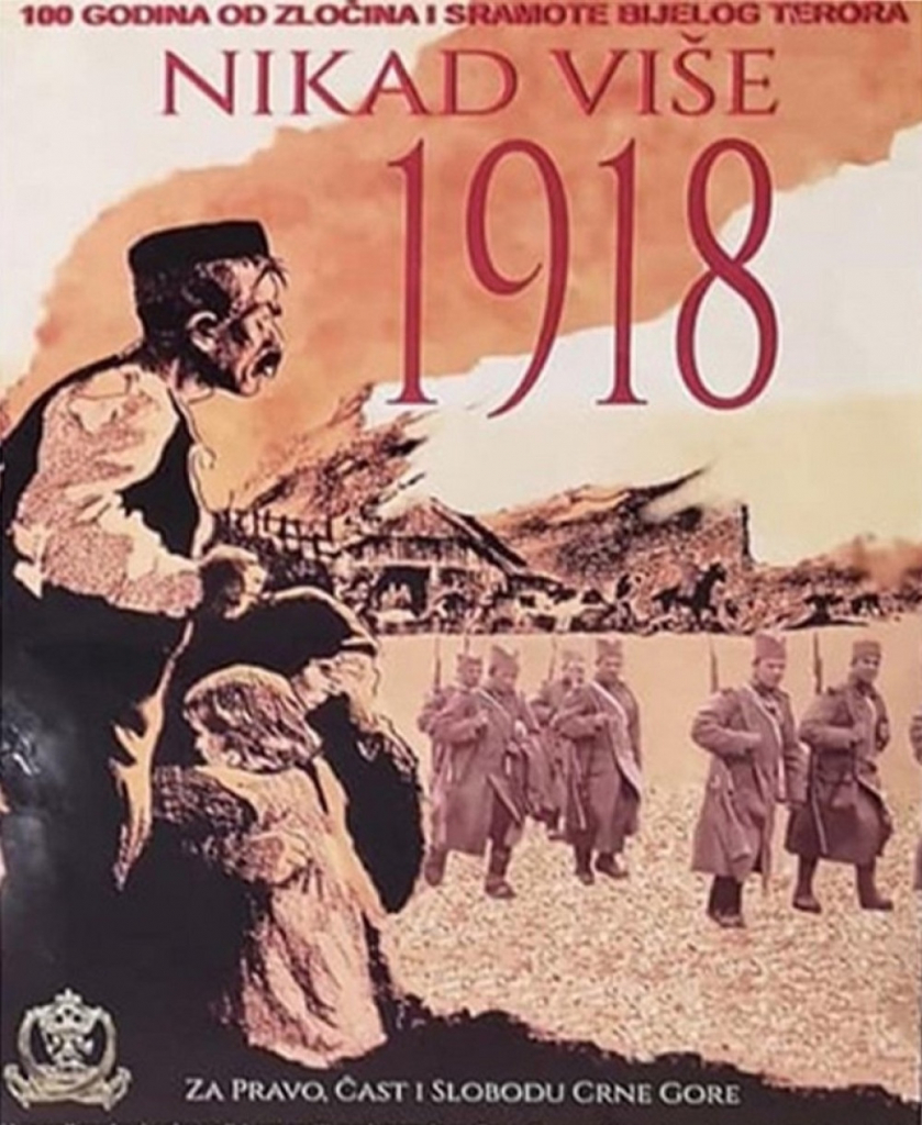 Plakati kojima su oblepljeni crnogorski gradovi 