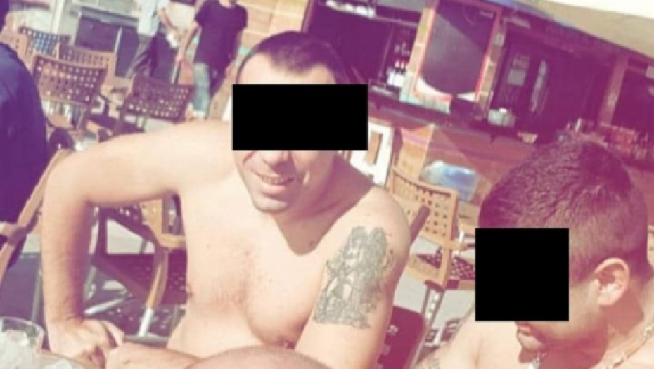 Lepomir Bakić na plaži u Brazilu