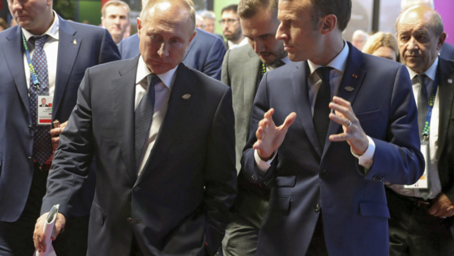 Emanuel Makron, Vladimir Putin