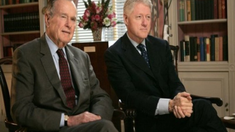 Džordž Buš i Bil Klinton