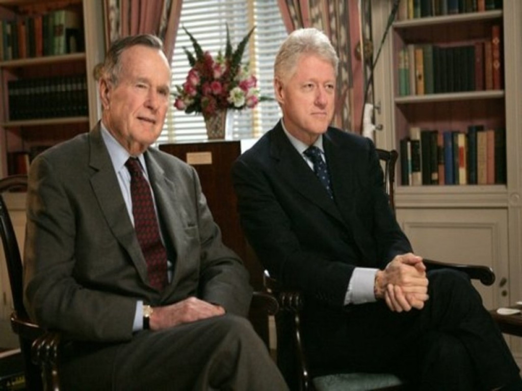Džordž Buš i Bil Klinton