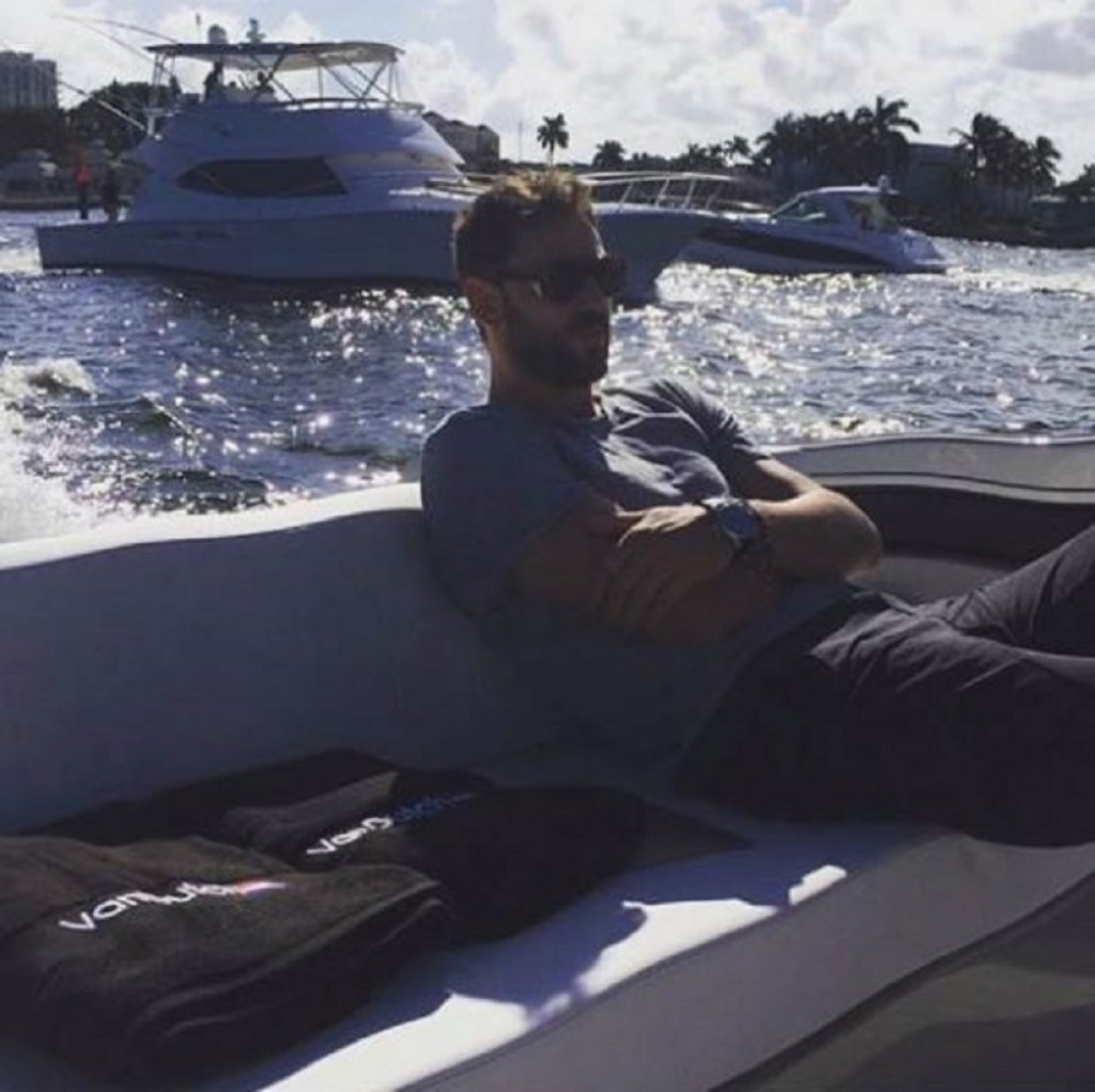 Marko Jarić na svojoj skupocenoj jahti