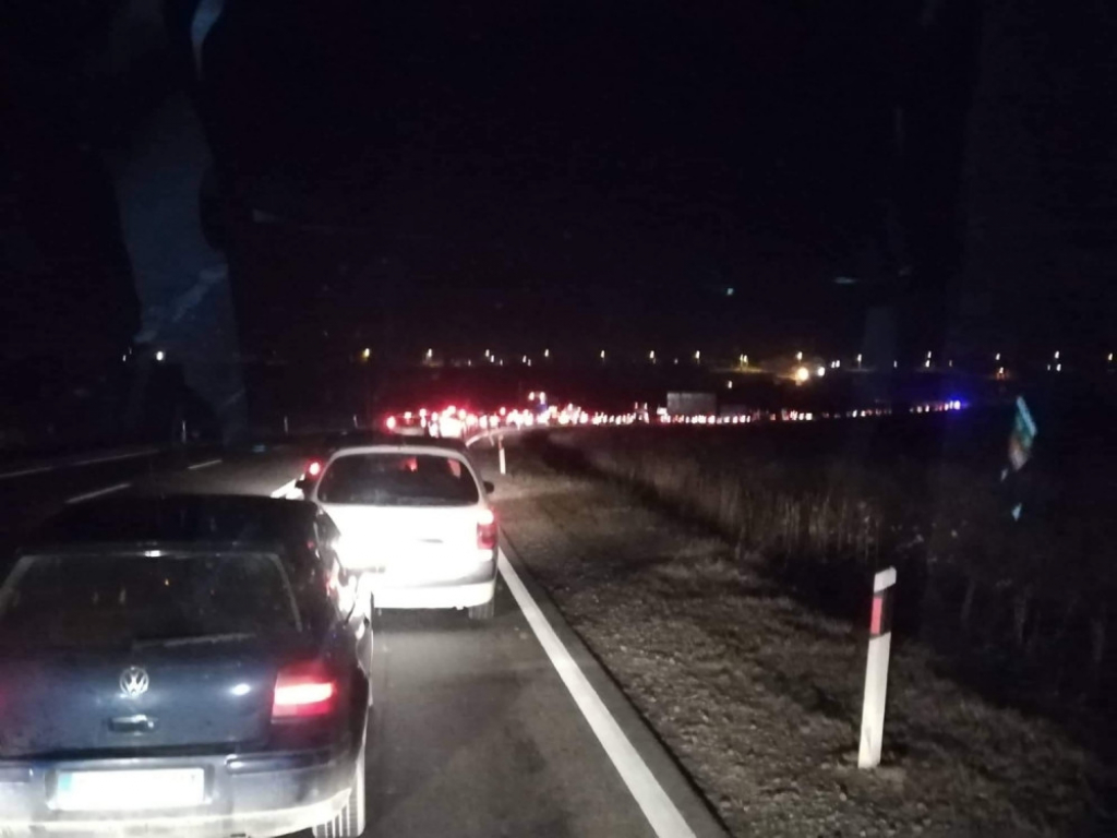 Blokiran izlaz iz Beograda na Ibarskoj magistrali