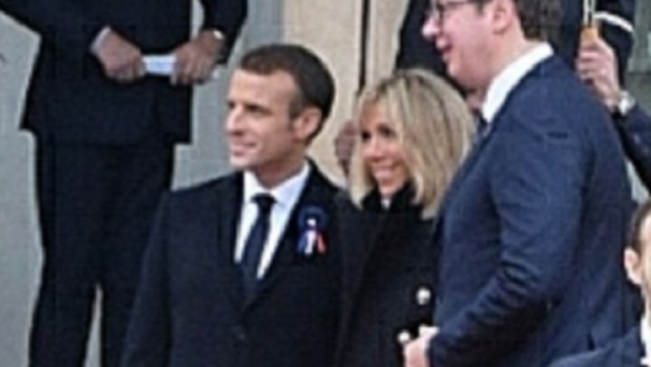 Aleksandar Vučić, Emanuel Makron