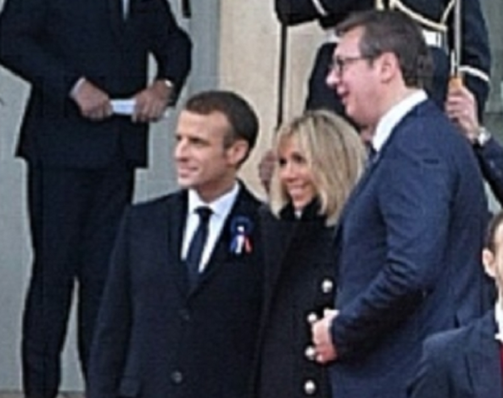 Aleksandar Vučić, Emanuel Makron