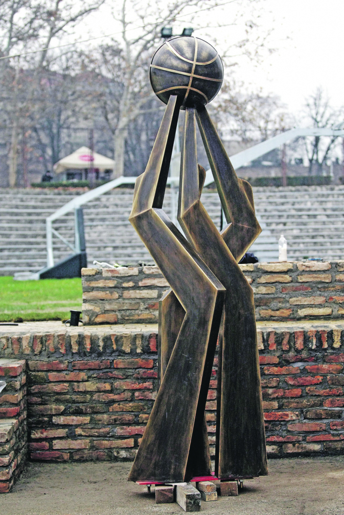 Košarkaški spomenik, Kalemegdan