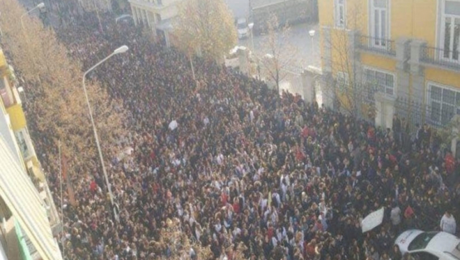 Protest studenata u Tirani