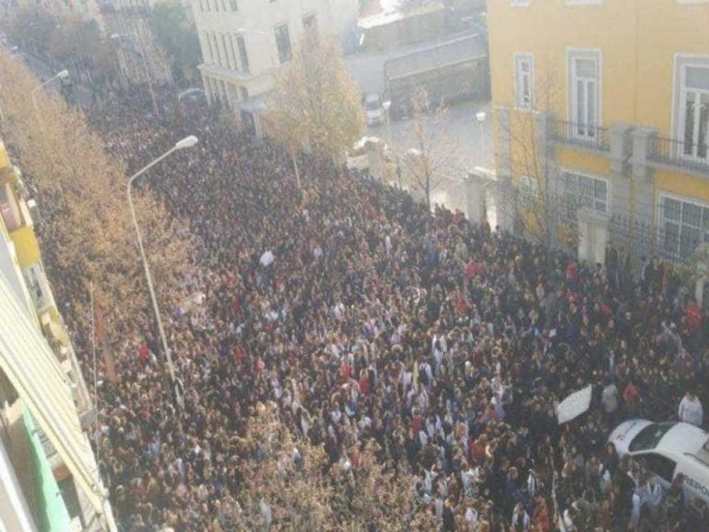 Protest studenata u Tirani
