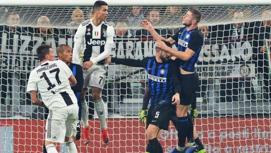 Juventus - Inter, Ronaldo, Mandžukić