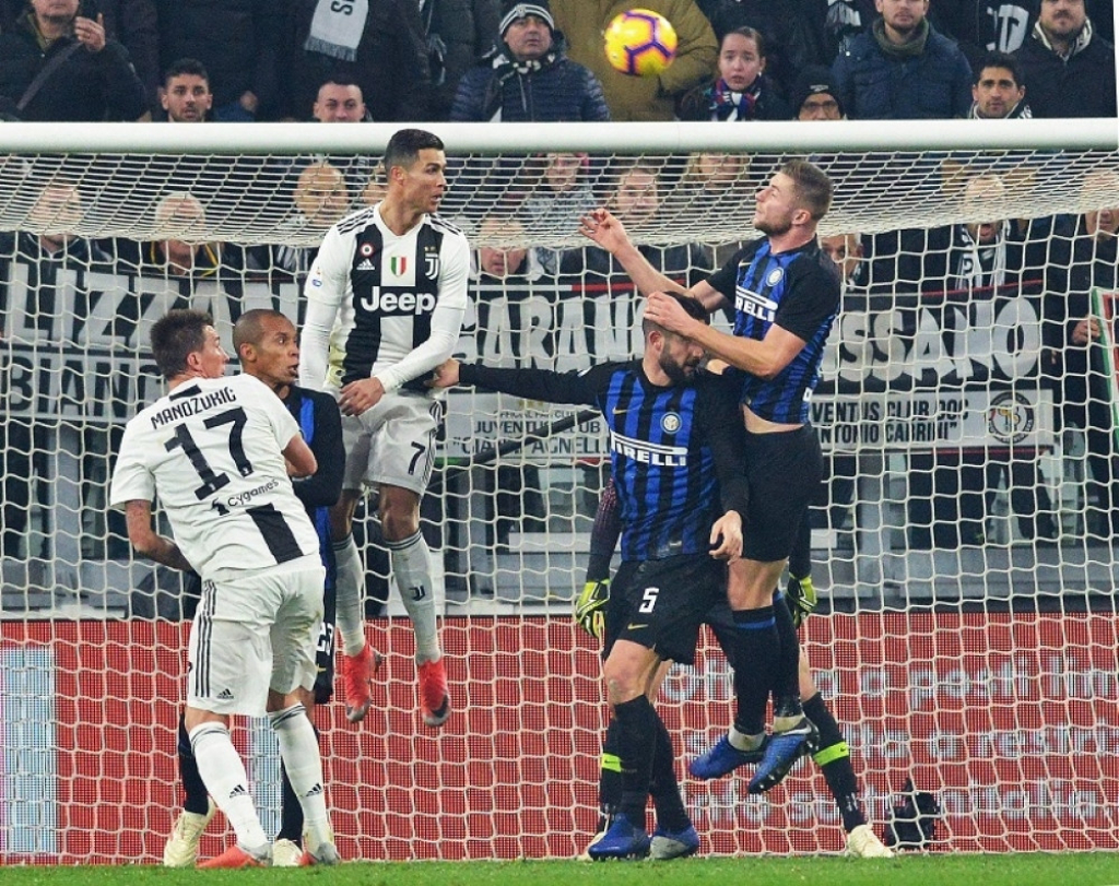 Juventus - Inter, Ronaldo, Mandžukić